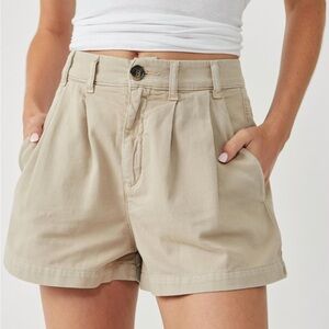 Free People Billie Chino Shorts Size 10